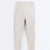 Hoch geschnittene, kompressive, reflektierende Core Control-Leggings in Knöchellänge Hoch geschnittene, kompressive, reflektierende Core Control-Leggings in Knöchellänge