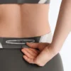 Hoch geschnittene, kompressive, reflektierende Core Control-Leggings in Knöchellänge Hoch geschnittene, kompressive, reflektierende Core Control-Leggings in Knöchellänge