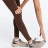 Hoch taillierte, Compressive, figurformende, knöchellange Leggings mit Core Control