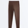 Hoch taillierte, Compressive, figurformende, knöchellange Leggings mit Core Control