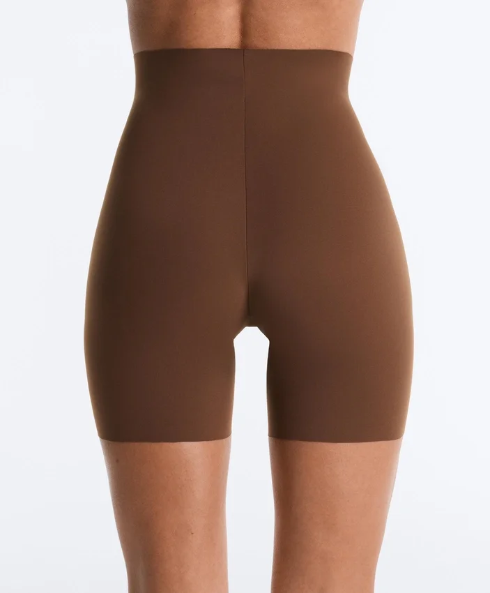 Hoch taillierte, unsichtbare, lasergeschnittene Biker-Leggings Hoch taillierte, unsichtbare, lasergeschnittene Biker-Leggings