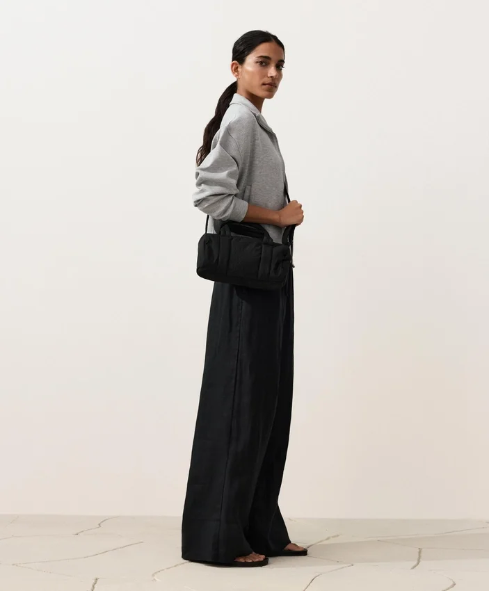 Hose aus 100 % Leinen mit geradem Bein Hose aus 100 % Leinen mit geradem Bein