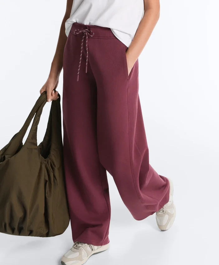 Hose mit geradem Bein aus Baumwollmischung Hose mit geradem Bein aus Baumwollmischung