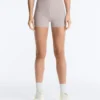 Hotpants mit hoher Taille, Compressive Wirkung, 10 cm, Kontrast Hotpants mit hoher Taille, Compressive Wirkung, 10 cm, Kontrast