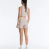 Hotpants mit hoher Taille, Compressive Wirkung, 10 cm, Kontrast Hotpants mit hoher Taille, Compressive Wirkung, 10 cm, Kontrast
