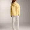 Jacke aus Kunstfell mit Kapuze