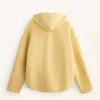 Jacke aus Kunstfell mit Kapuze
