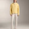 Jacke aus Kunstfell mit Kapuze