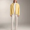 Jacke aus Kunstfell mit Kapuze