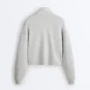 Jacke aus meliertem Piqué Jacke aus meliertem Piqué