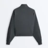 Jacke mit asymmetrischem Streifen und Modal Jacke mit asymmetrischem Streifen und Modal