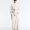 Jacke mit Paspeln aus Soft Touch-Modal