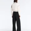 Jacke mit Paspeln im Neopren-Look Jacke mit Paspeln im Neopren-Look