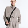 Jacke mit Soft Touch-Korsettgürtel und Modal