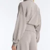 Jacke mit Soft Touch-Korsettgürtel und Modal