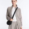 Jacke mit Soft Touch-Korsettgürtel und Modal