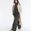 Jacke mit Stehkragen aus Baumwollmisch-Fleece Jacke mit Stehkragen aus Baumwollmisch-Fleece