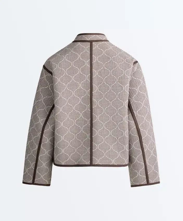 Jacke mit Stehkragen und Kontrast Jacke mit Stehkragen und Kontrast