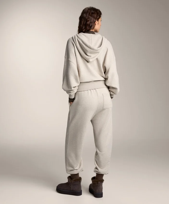 Kapuzenjacke mit weiten Ärmeln aus Baumwolle Kapuzenjacke mit weiten Ärmeln aus Baumwolle