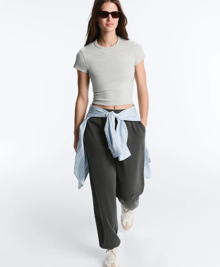 Jogginghose aus Baumwollmischung Jogginghose aus Baumwollmischung