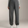 Jogginghose aus gebürstetem Melange-Modal Jogginghose aus gebürstetem Melange-Modal