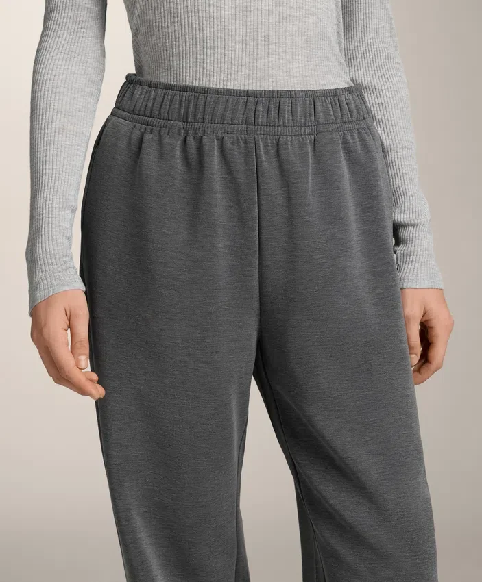Jogginghose aus gebürstetem Melange-Modal Jogginghose aus gebürstetem Melange-Modal