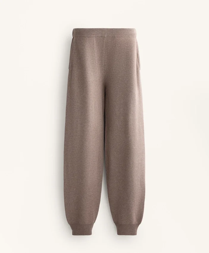 Jogginghose aus Strick Jogginghose aus Strick