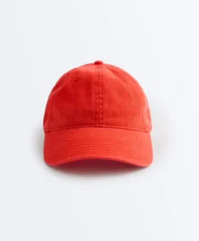 Kappe aus 100 % Baumwolle mit Washed-Effekt