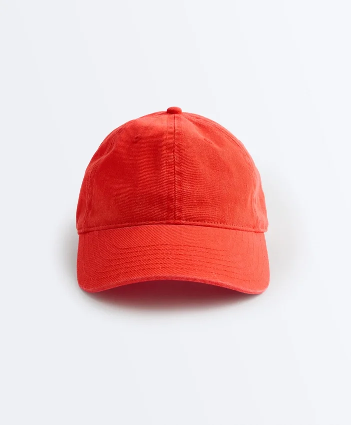 Kappe aus 100 % Baumwolle mit Washed-Effekt Kappe aus 100 % Baumwolle mit Washed-Effekt
