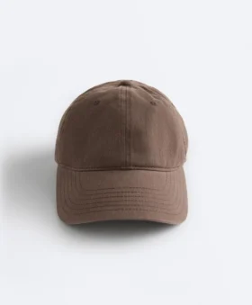 Kappe aus 100 % Baumwolle mit Washed-Effekt