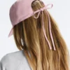 Kappe im Washed-Look aus 100 % Baumwolle mit Bindeband Kappe im Washed-Look aus 100 % Baumwolle mit Bindeband