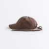 Kappe im Washed-Look aus 100 % Baumwolle mit Bindeband Kappe im Washed-Look aus 100 % Baumwolle mit Bindeband