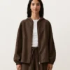 Kapuzenjacke aus 100 % Leinen Kapuzenjacke aus 100 % Leinen
