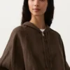 Kapuzenjacke aus 100 % Leinen Kapuzenjacke aus 100 % Leinen
