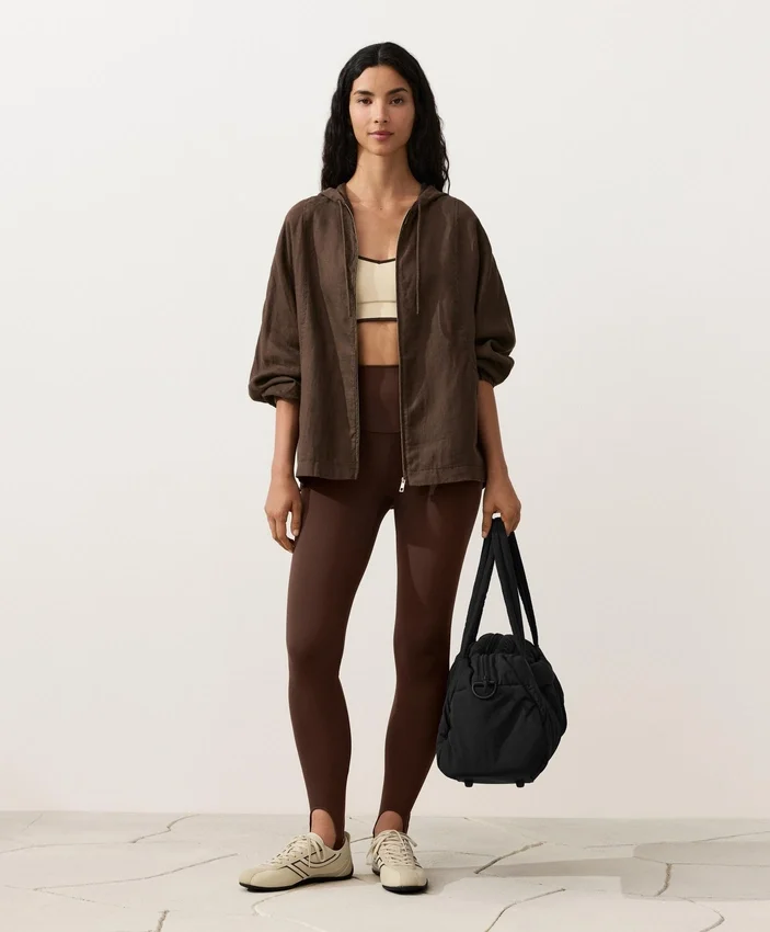 Kapuzenjacke aus 100 % Leinen Kapuzenjacke aus 100 % Leinen