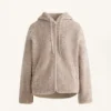 Kapuzenjacke aus Lammfell Kapuzenjacke aus Lammfell