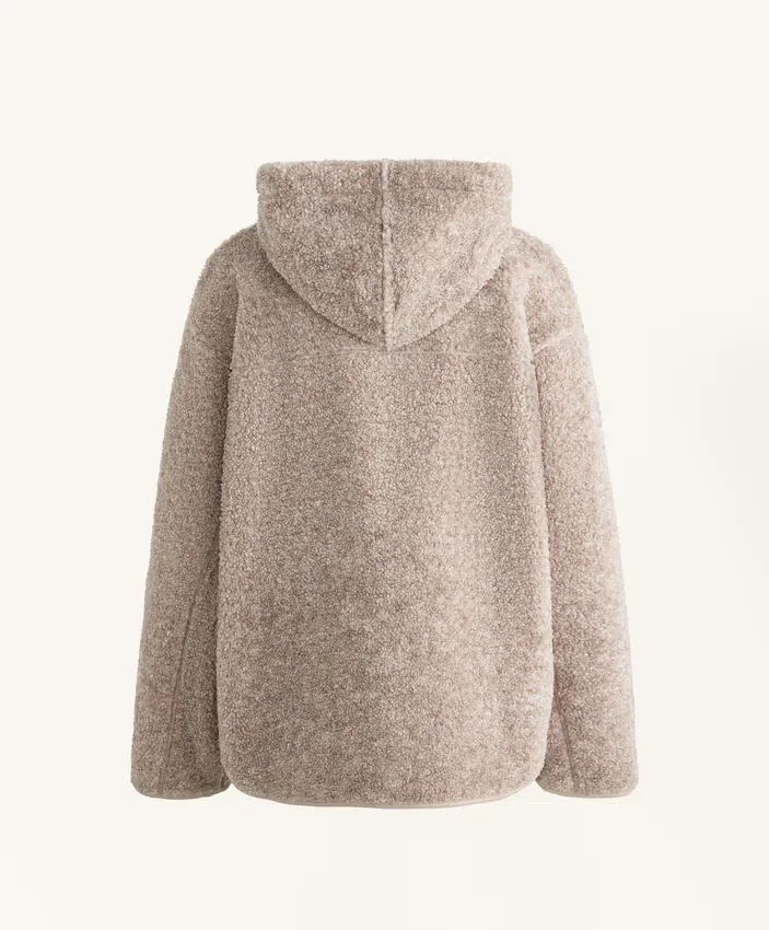 Kapuzenjacke aus Lammfell Kapuzenjacke aus Lammfell