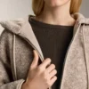 Kapuzenjacke aus Lammfell Kapuzenjacke aus Lammfell
