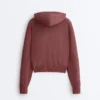 Kapuzenjacke aus Rippstrick Kapuzenjacke aus Rippstrick