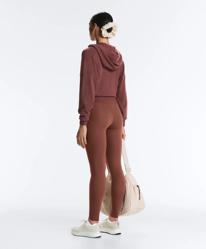 Kapuzenjacke aus Rippstrick Kapuzenjacke aus Rippstrick