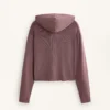 Kapuzenjacke aus Rippstrick Kapuzenjacke aus Rippstrick