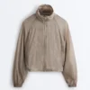 Karierte Trainingsjacke Karierte Trainingsjacke