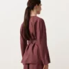 Kimono-Hemd aus 100 % Leinen Kimono-Hemd aus 100 % Leinen