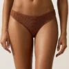Klassische Bikini-Slips aus Crinkle-Stoff Klassische Bikini-Slips aus Crinkle-Stoff