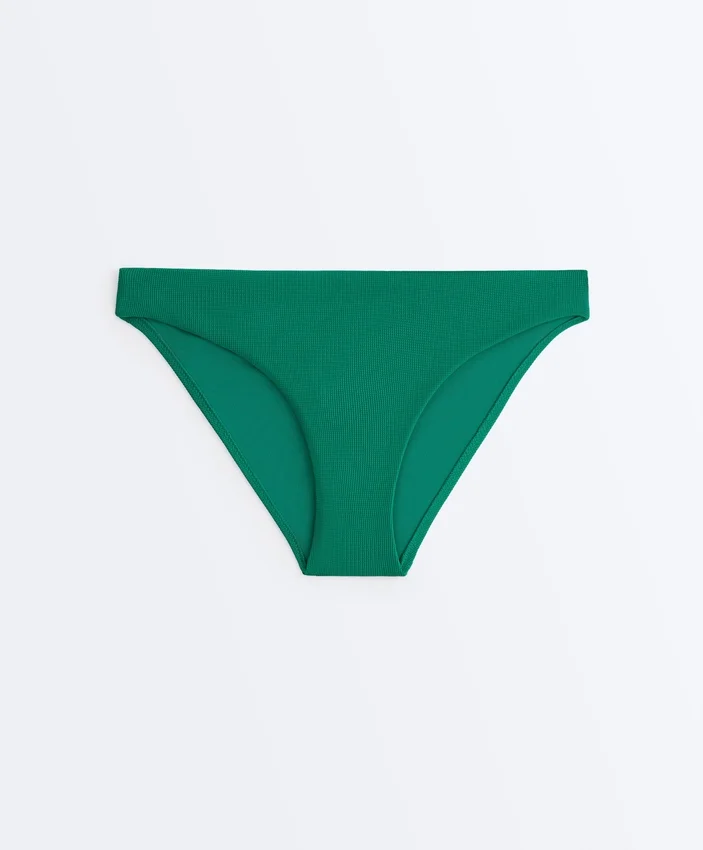 Klassische Bikini-Slips aus Piqué Klassische Bikini-Slips aus Piqué