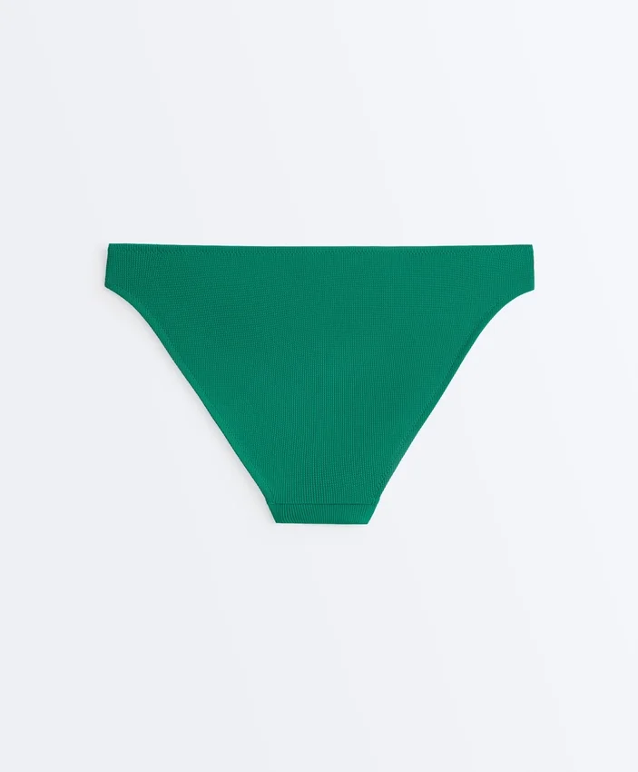 Klassische Bikini-Slips aus Piqué Klassische Bikini-Slips aus Piqué