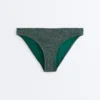 Klassische Bikini-Slips im Gingham-Muster