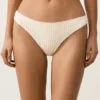 Klassische Bikinis-Slips aus Häkelstoff mit Bubble-Struktur