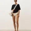 Klassische Bikinis-Slips aus Häkelstoff mit Bubble-Struktur