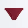 Klassische Bikinis-Slips aus Jacquard mit Mini-Karomuster Klassische Bikinis-Slips aus Jacquard mit Mini-Karomuster